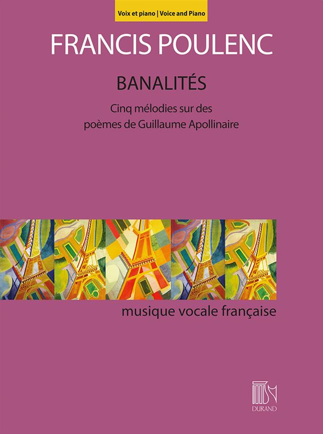 Poulenc: Banalits published by Durand